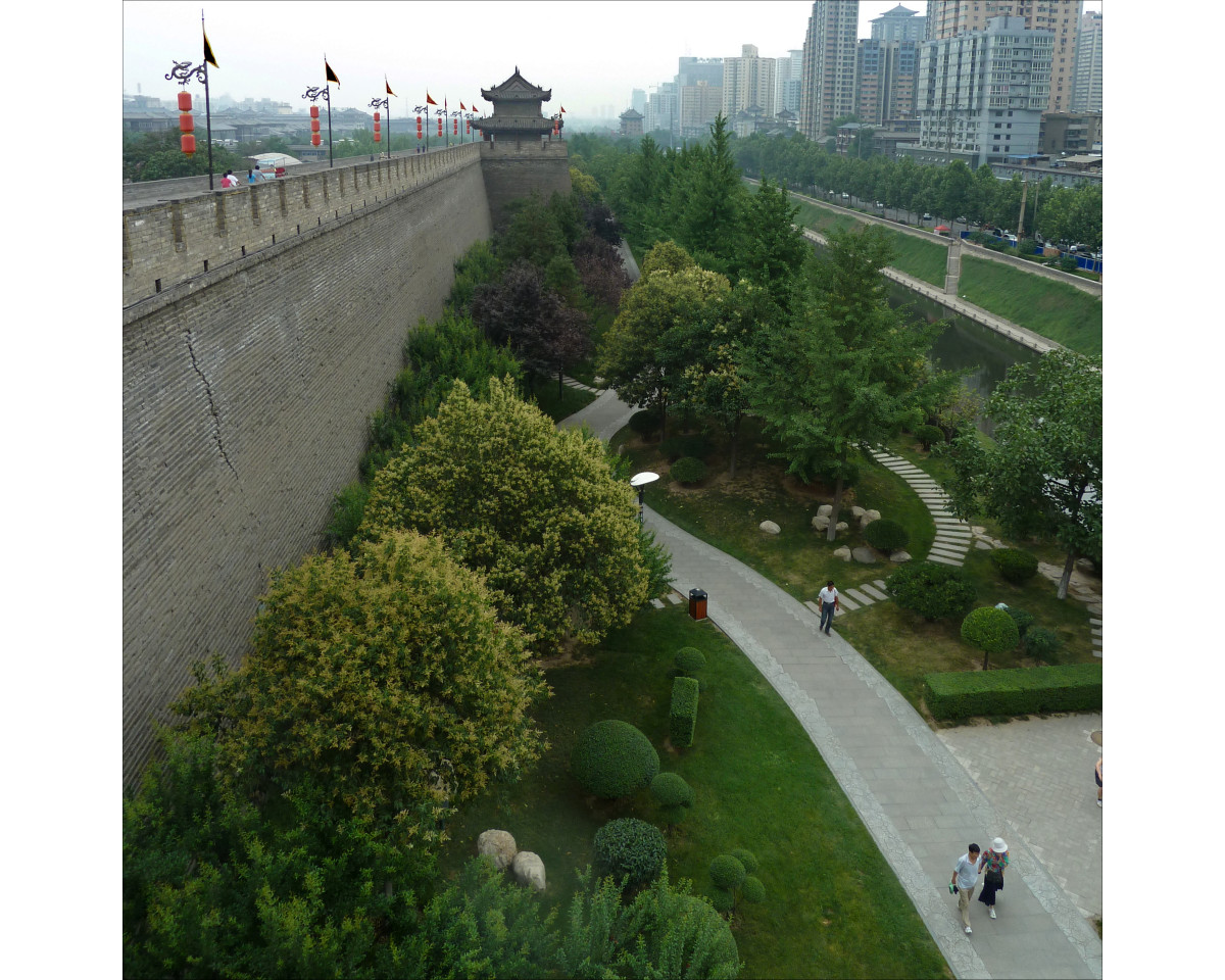 Parks along the City Wall