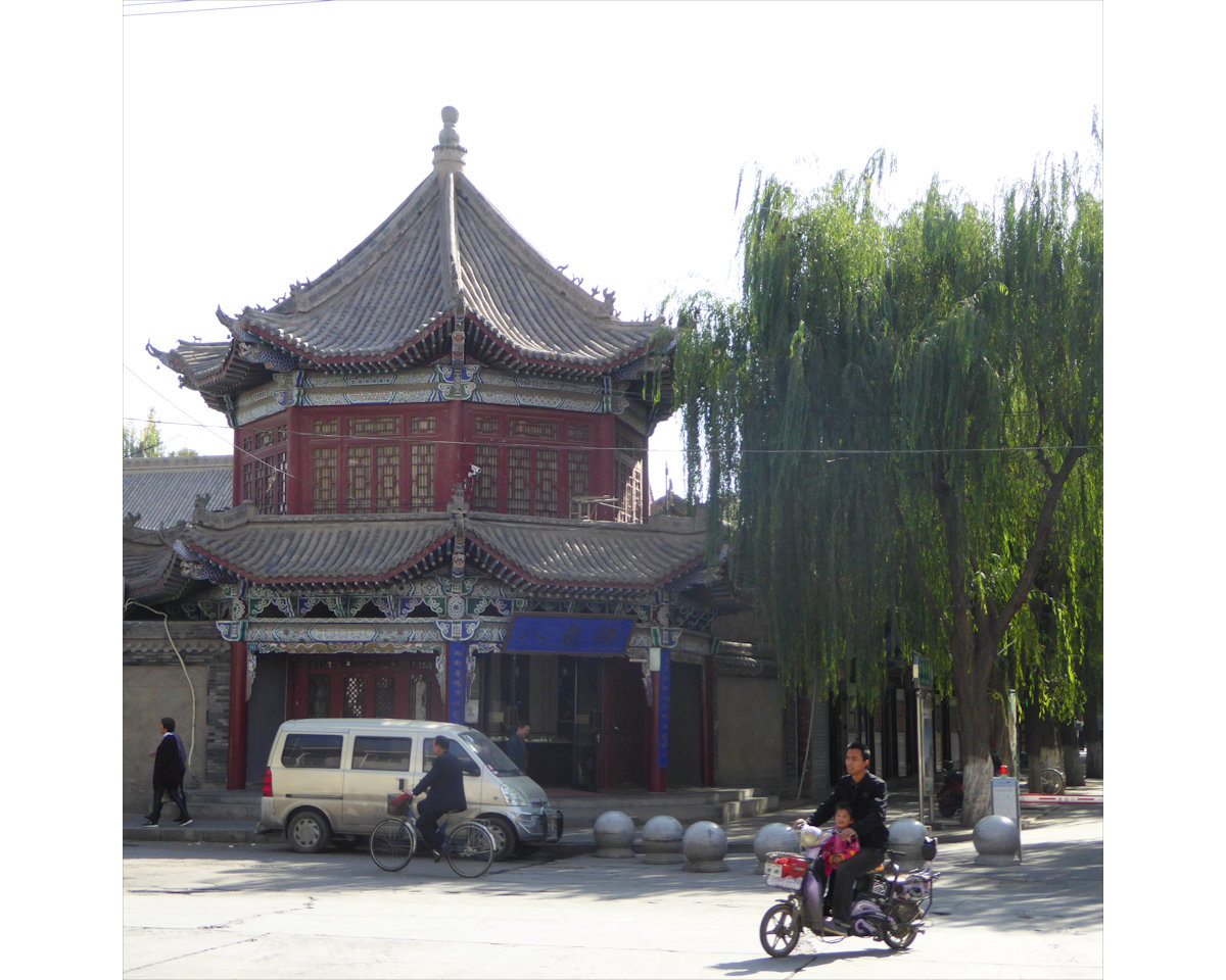 Zhangye - downtown area