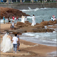 Qingdao - wedding photography along the waterfront